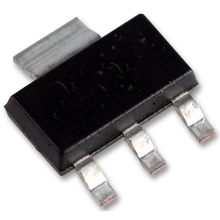 Транзистор полевой MOSFET N-канальный 600В 0.12A автомобильного применения 4-Pin(3+Tab) SOT-223 лента на катушке