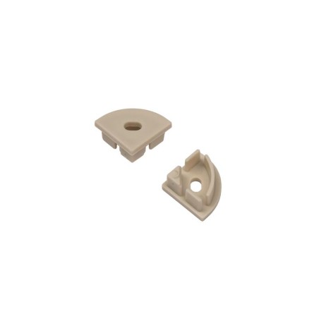 Заглушка торцевая для PAL1616 SET 5H+5WH (глухая 5шт+сквозная 5шт) (уп.10шт) Pro JazzWay 5058811
