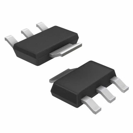 Транзистор полевой MOSFET P-канальный 60В 3А 0.16 Ом, 2,6Вт