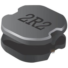 SMD индуктивность проволочная, на ферритовом сердечнике, полуэкранированная 47uH 20% 100KHz 15Q-Factor Ferrite 1.4A 190mOhm