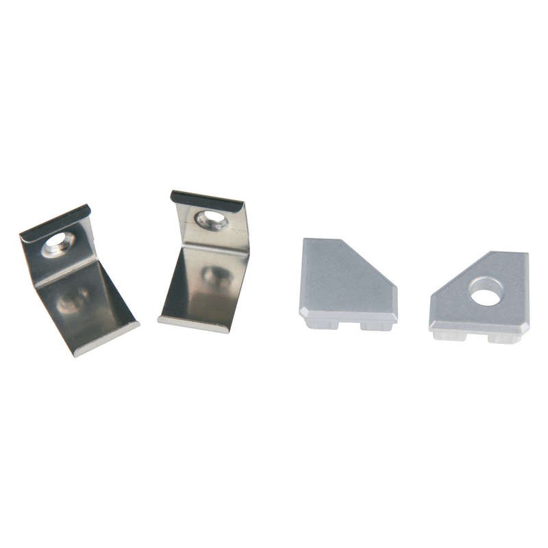 Набор аксессуаров UFE-N03 SILVER A POLYBAG для алюм. профиля крепеж. скобы 4 шт. сталь заглушки 4 шт. пластик серебр. Uniel UL-0 Набор аксессуаров UFE-N03 SILVER A POLYBAG для алюм. профиля крепеж. скобы 4 шт. сталь заглушки 4 шт. пластик серебр. Uniel UL-0