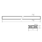 Шинопровод MTR16 2M-BL 2000х16мм накладной низковольтный Pro черн. JazzWay 5057258 Шинопровод MTR16 2M-BL 2000х16мм накладной низковольтный Pro черн. JazzWay 5057258
