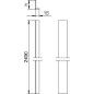 Перегородка разделительная H40 для кабель-канала AIK 6TW 40 (дл.2.4 м) OBO 7404820 Перегородка разделительная H40 для кабель-канала AIK 6TW 40 (дл.2.4 м) OBO 7404820