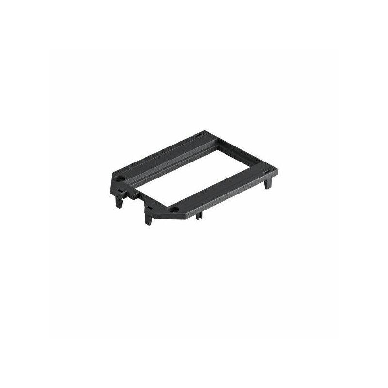 Накладка монтажной коробки UT3/4 для 2хModul45 104х76мм полиамид черн. OBO 7408773