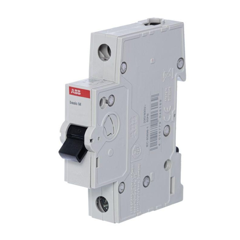 Выключатель автоматический модульный 1п C 40А 4.5кА Basic M BMS411C40 ABB 2CDS641041R0404 Выключатель автоматический модульный 1п C 40А 4.5кА Basic M BMS411C40 ABB 2CDS641041R0404