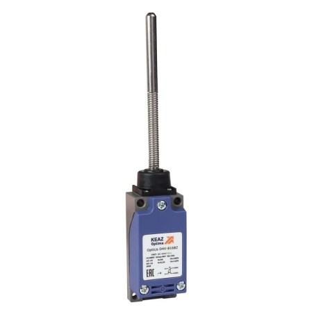 Выключатель концевой OptiLiS D4V-8169Z пружина со стержнем кошачий ус XCKP2106P16 КЭАЗ 365301