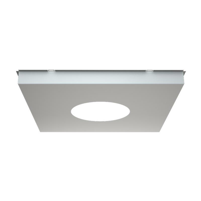 Рамка для светильника SL/DL (COLIBRI) 190х190хd125 (100х100х40 lamel 10мм) silver СТ 2170000360