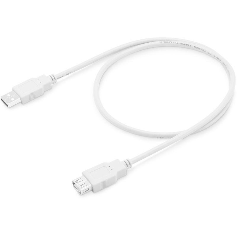Кабель-удлинитель USB2.0-AM-AF-0.75M USB A(m) USB A(f) 0.75м бел. BURO 817264 Кабель-удлинитель USB2.0-AM-AF-0.75M USB A(m) USB A(f) 0.75м бел. BURO 817264