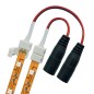 Коннектор (провод) UCX-SJ2/B20-NNN WHITE 020 POLYBAG для соединения светодиодных лент 5050 с адаптером (стандартный разъем) 2 ко