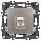 Розетка ЭРА Elegance 14-3107-16 RJ45 титан Эра Б0065764 Розетка ЭРА Elegance 14-3107-16 RJ45 титан Эра Б0065764