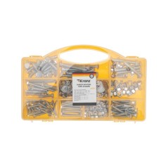 Набор болтов гаек и шайб (450шт/уп) Kranz KR-01-3101-18