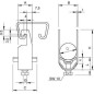 Скоба зажимная U-образ. d22-28мм 2056U M 28 FT OBO 1158031