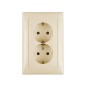 Розетка 2-м СП Valena 16А IP20 2P+E с заземл. немецк. стандарт сл. кость (DIY-упак.) Leg 695616 Розетка 2-м СП Valena 16А IP20 2P+E с заземл. немецк. стандарт сл. кость (DIY-упак.) Leg 695616
