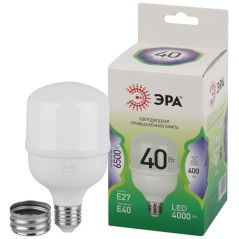 Лампа светодиодная GREEN LINE POWER T80-40W-865-E27/E40 GL E27/E40 40Вт колокол свет холод. Эра Б0067048