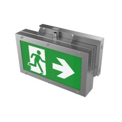 Светильник Vault SST Advanced 12Вт 446х244х69мм IP66 1.5ч аварийно-эвакуационный торцевой Teletest VARTON V1-C0-00432-02AT0-6601