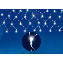 Сетка светодиодная ULD-N1815-180/DTA WHITE IP20 с контроллером 1.8х1.5м бел. свет провод прозр. Uniel UL-00005487