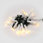 Гирлянда светодиодная ULD-S0400-020/SGA WARM WHITE IP20 CANDLES «Свечки» 4м тепл. бел. свет пост. свечение провод зел. Uniel UL-