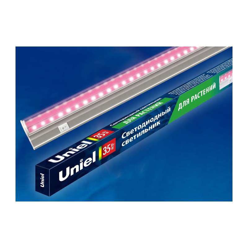 Светильник светодиодный ULI-P21-35W/SPSB IP40 WHITE 35Вт IP40 накладной линейный для растений спектр для рассады и цветения бел. Светильник светодиодный ULI-P21-35W/SPSB IP40 WHITE 35Вт IP40 накладной линейный для растений спектр для рассады и цветения бел.