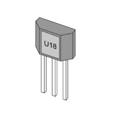 Датчик Холла -9,5mT/9,5mT -40°...+150°C