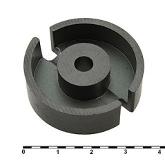 Сердечник чашечный D-36mm, H-22mm, мат-л PC40