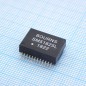 Телекоммуникационный трансформатор 10/100/1000 Base-T +POE+, 1CT:1CT, 1.4Ohm DCR, SMD