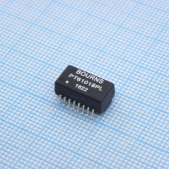 Телекоммуникационный трансформатор 1CT:1CT 1.2Ohm Prim. DCR 1.2Ohm Sec. DCR 16Term. Gull Wing SMD