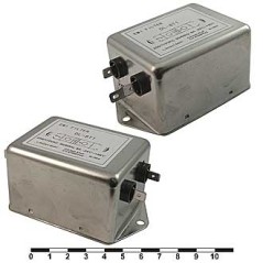 Сетевой фильтр DL-8T1 8A. 250V, 4,7 нФ