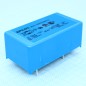 Сетевой фильтр 2x1A/250V, 2х10 мГн, 0.22 мкФ (X2), 2х4700 пФ (Y2), 56х30x23 мм, монтаж в плату