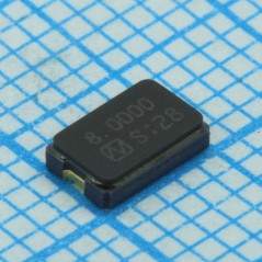 Резонатор кварцевый SMD 5.0х3.2х1.3мм, -40...+85°C, 30/20ppm, 8пФ, 8МГц