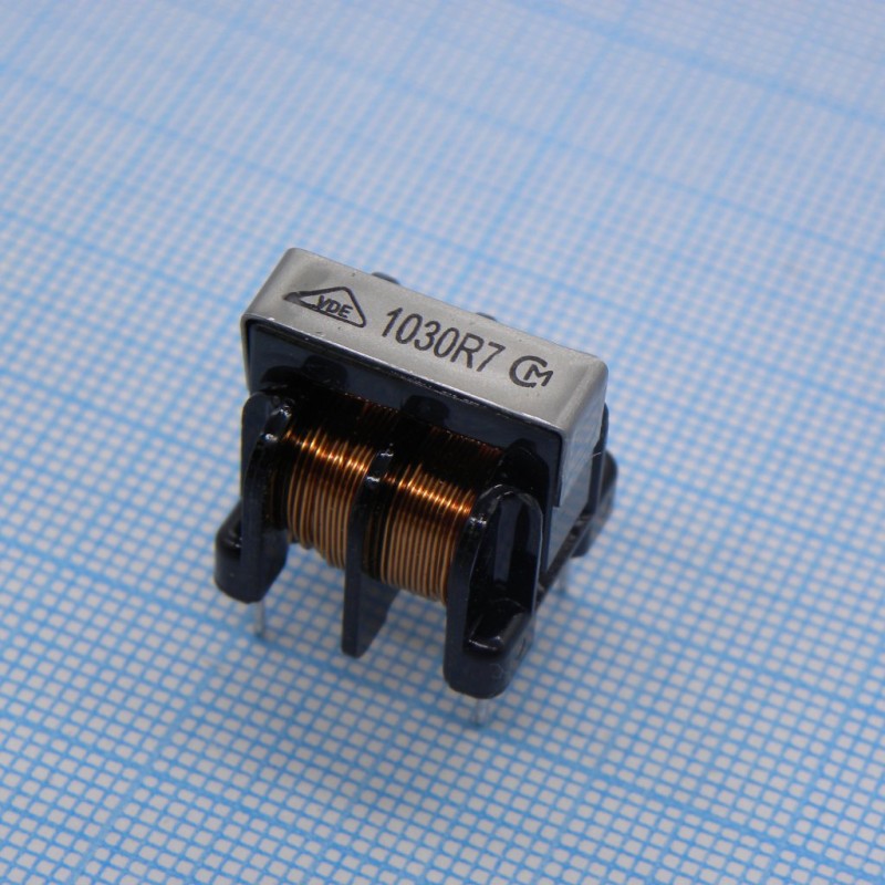 Дроссель синфазный 2X10mH 700mA 300VAC 500VDC