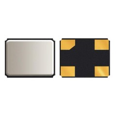 Резонатор кварцевый 25.0МГц ±20ppm ±30ppm (стабильность) 10пФ 100Ом 4-Pin Ultra Mini-CSMD лента на катушке
