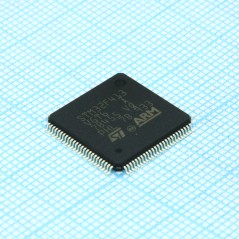 Микроконтроллер STM 32-бит ядро ARM Cortex M4 RISC 1МБ Флэш-память 3.3В 100-Pin LQFP лоток