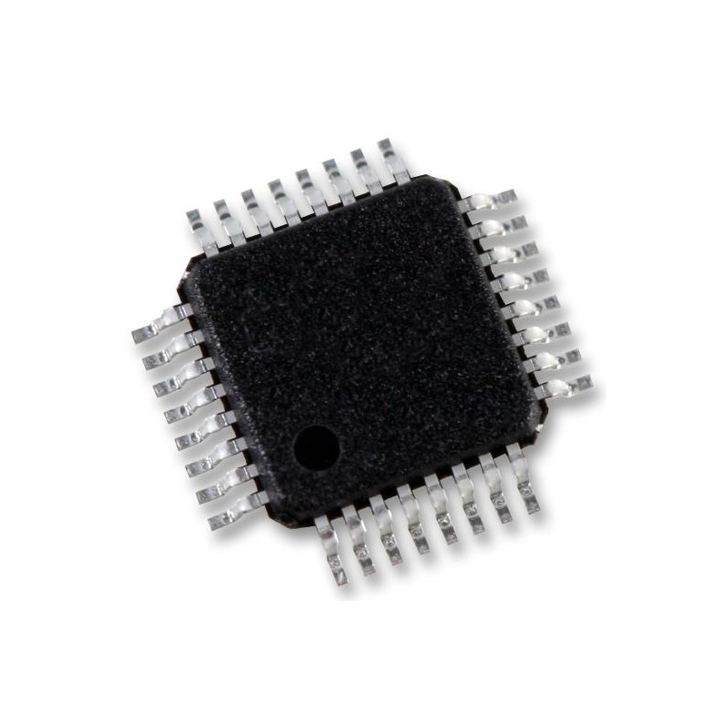 Микроконтроллер AVR 4K-Флэш-память/512k-ОЗУ/256-ЭППЗУ+8x10 АЦП, электропитание 1,8...5,5В