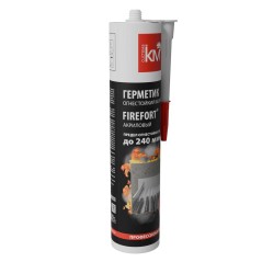 Герметик огнестойкий монтажный акриловый EI240 FIREFORT (310мл) KM-FF-G-310 КМ LO52676