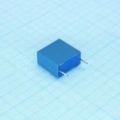Конденсатор металлоплёночный полипропиленовый 0.47uF ±5% 400VDC/200VAC 9 x 17.5 x 18mm) радиальный 15mm россыпь