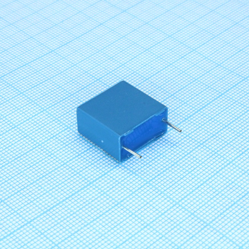 Конденсатор металлоплёночный полипропиленовый 0.47uF ±5% 400VDC/200VAC 9 x 17.5 x 18mm) радиальный 15mm россыпь