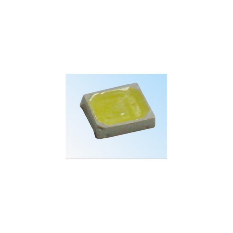 Светодиод smd 2,8х3,5мм/белый/5000K/130Лм при 60мА/максимальный ток 60мА/1,0Вт/17-20v/CRI-80/120°