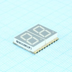 2-х разрядный сегментный дисплей smd 10,16мм/зеленый/570нм/5,6-11мкд/ОА