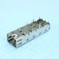 Аксессуар соединителя SFP прямой угол лоток