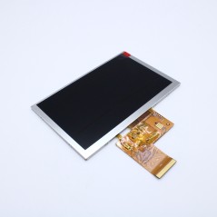 TFT 5.0", LED подсветка, 800 x 480, IPS, интерфейс RGB, встроенный контр. ST7262, яркость 500 cd/m2, -30...+80°C