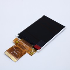 TFT 2.4", 240*RGB*320, IPS, Transmissive, подсветка LED Белая, 8080 паралл. 16/8 битный интерфейс,  -20...+70C, внешние размеры 