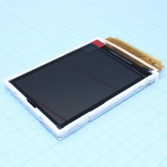 TFT 2.83", 240xRGBx320, трансфлективный, подсветка белая, драйвер HX8367-A, MCU/SPI/RGB интерфейс, 3 o'clock, -20 ... 70 °C