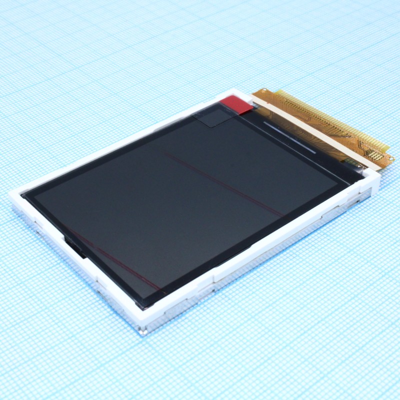 TFT 2.83", 240xRGBx320, трансфлективный, подсветка белая, драйвер HX8367-A, MCU/SPI/RGB интерфейс, 3 o'clock, -20 ... 70 °C
