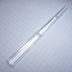 Линейная линза 60°+110° для 24LED размером до 5630, 20х286мм