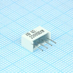 Светодиодный модуль 1хLEDх8,89х3,81мм/оранжевый/605нм/55-140мкд/белый матовый