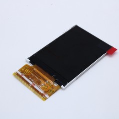 TFT 2.4", 240*RGB*320, Transmissive, подсветка LED Белая, с поддержкой 8/16-бит 8080 паралельной MCU интерфейса, 6 o`cl, -20...+