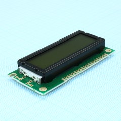 ЖКИ графич, 122 x 32, FSTN Positive/Transfl, подсв. LED Белая, VDD - 5V, 6 o`cl, -20...+70C