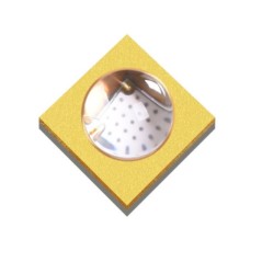 Ультрафиолетовый светодиод smd 3,7х3,7мм/395нм/мощность излучения 1800-2200мВт при 1000мА/3.4-4.2В/60° максимальный ток 1200мА