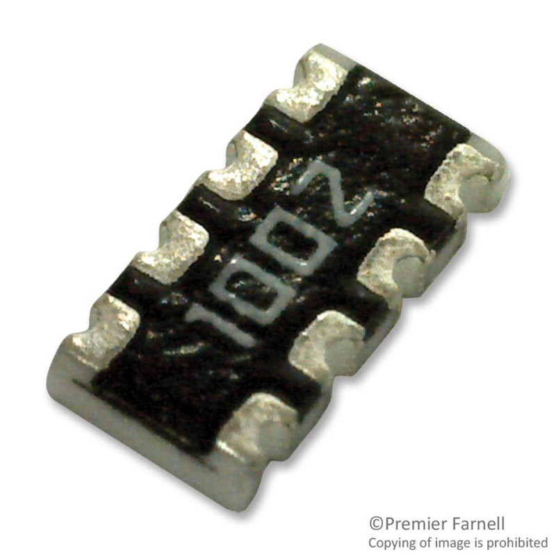 Резисторная сборка SMD 1206 4 резисторов по 100Ом