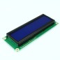 ЖКИ знакосинтезирующий 16 x 2, STN Синий Негативный/прозрачный светодиодная подсветка белая, размеры 122x44 мм, видимая область 